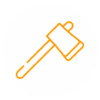Impervious cover removal icon